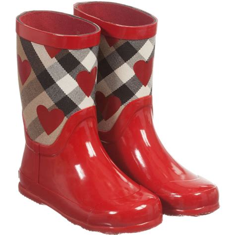 Designer Girls Wellies from Burberry Kids 